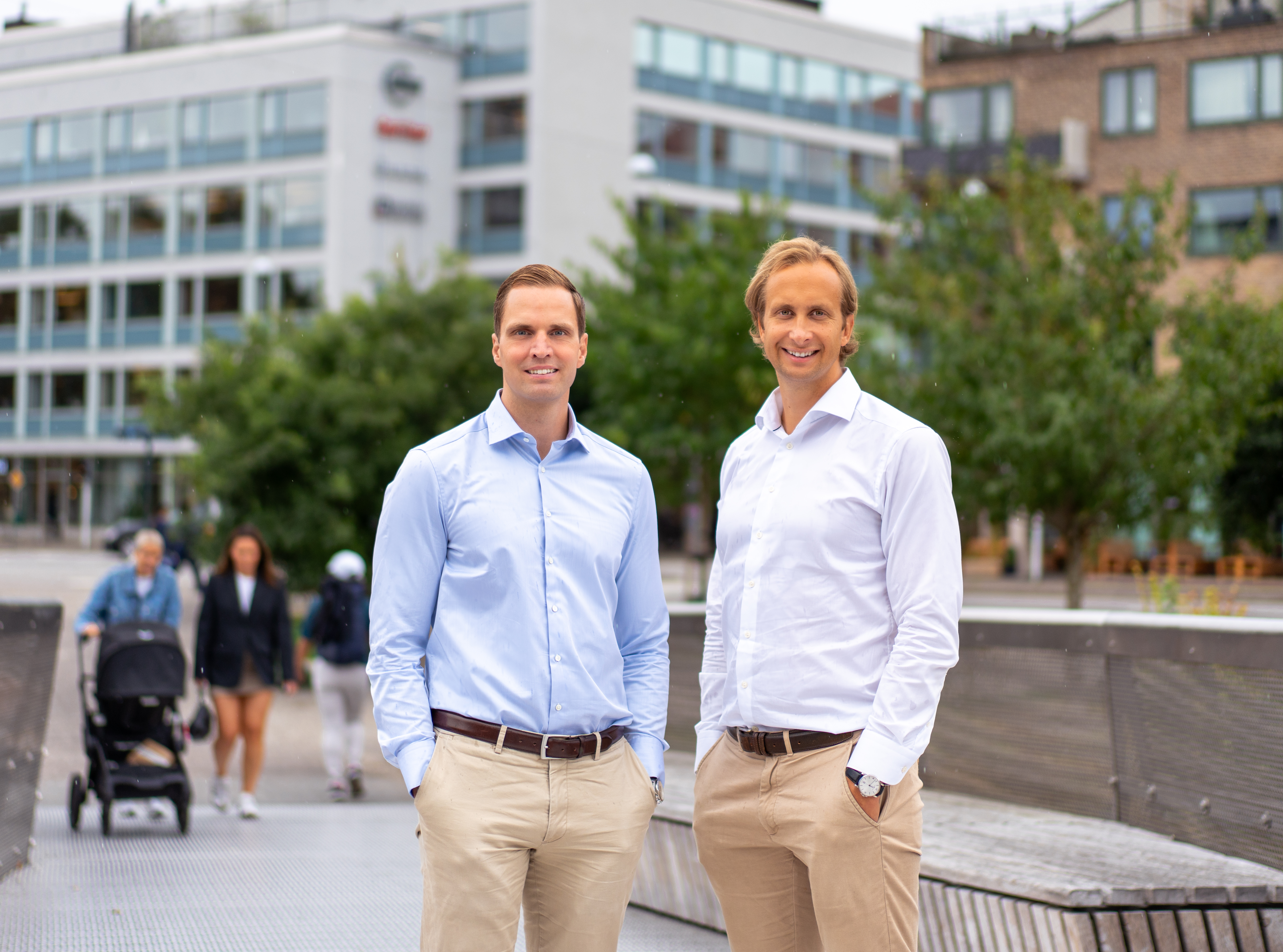 Marcus Wennmo and Nils Wilhelmsson, Co-Founders of Eletive