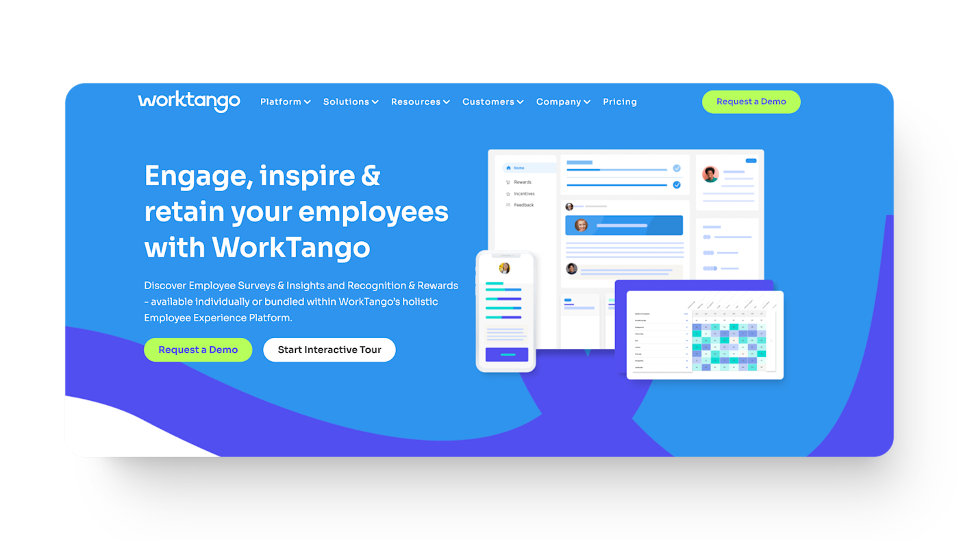 Worktango Ui 42 Best Employee Engagement Software in 2024 | Eletive