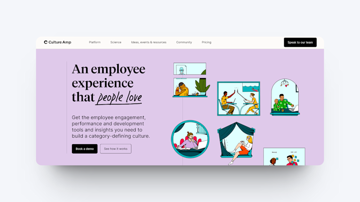 Culture Amp Employee Engagement