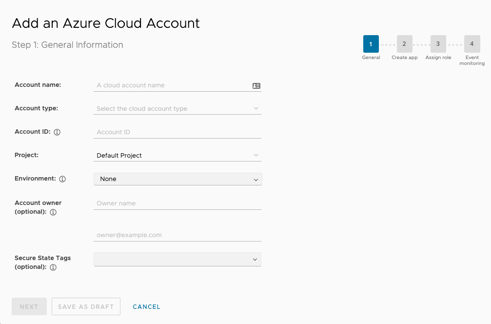 Azure Account Setup