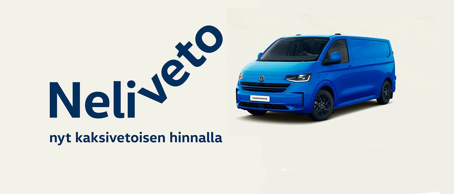 Volkswagen Transporter 4MOTION Etusi yli 6 000 euroa