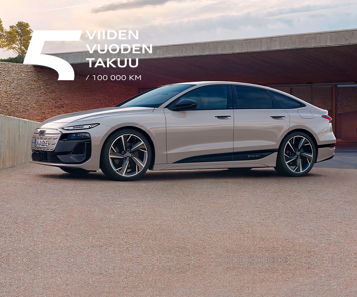 Audi A6 e-tron Sportback  esim. 589 €/kk  