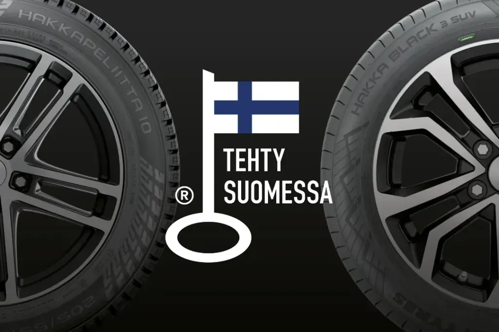 Nokian Tyres renkaille on myönnetty Avainlippu-merkki