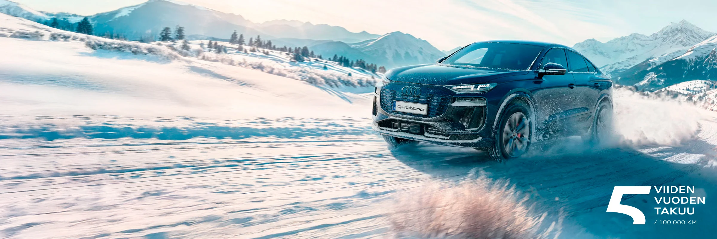 Uudistuneet, huippuvarustellut Audin quattro-nelivedot