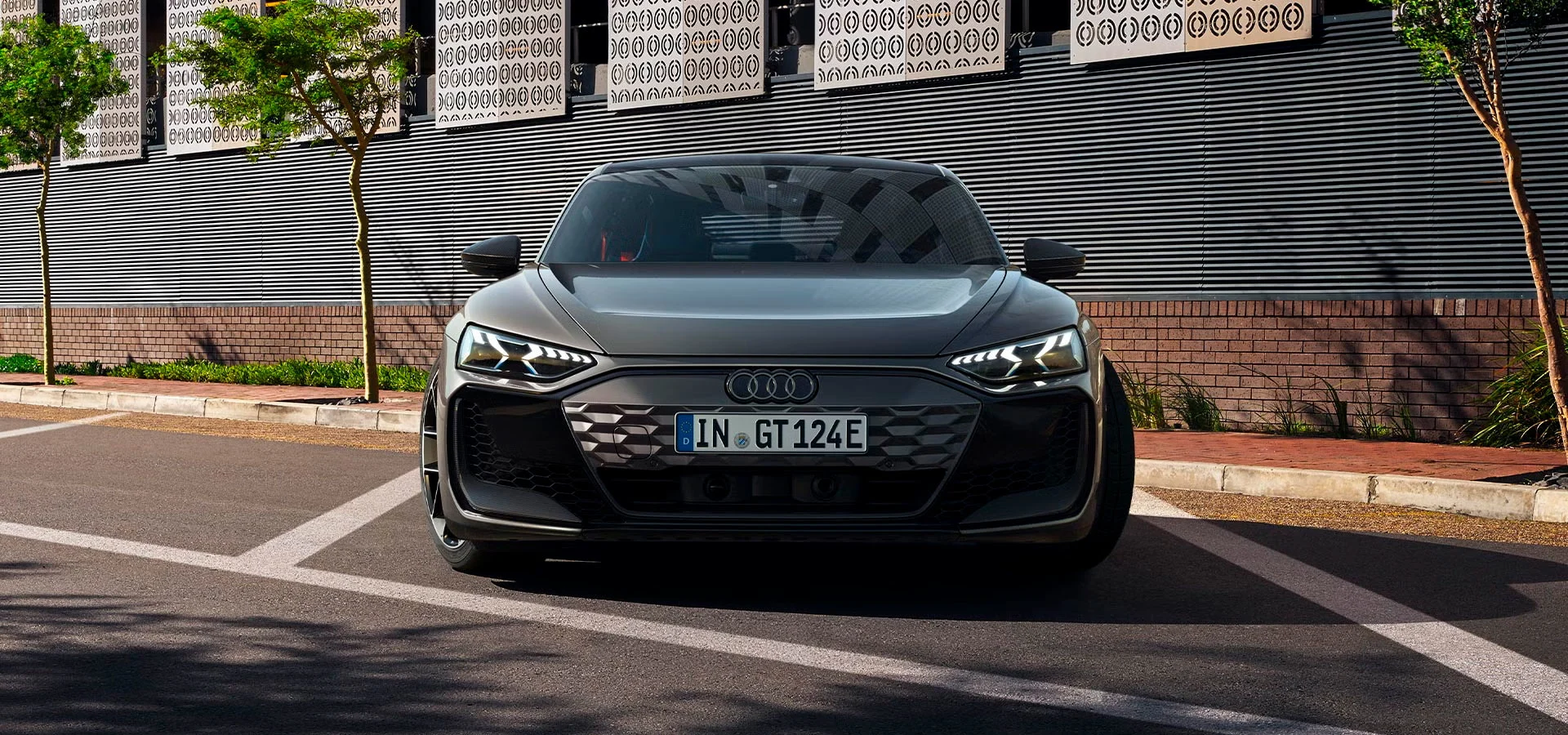 Audi RS e-tron GT edestä päin