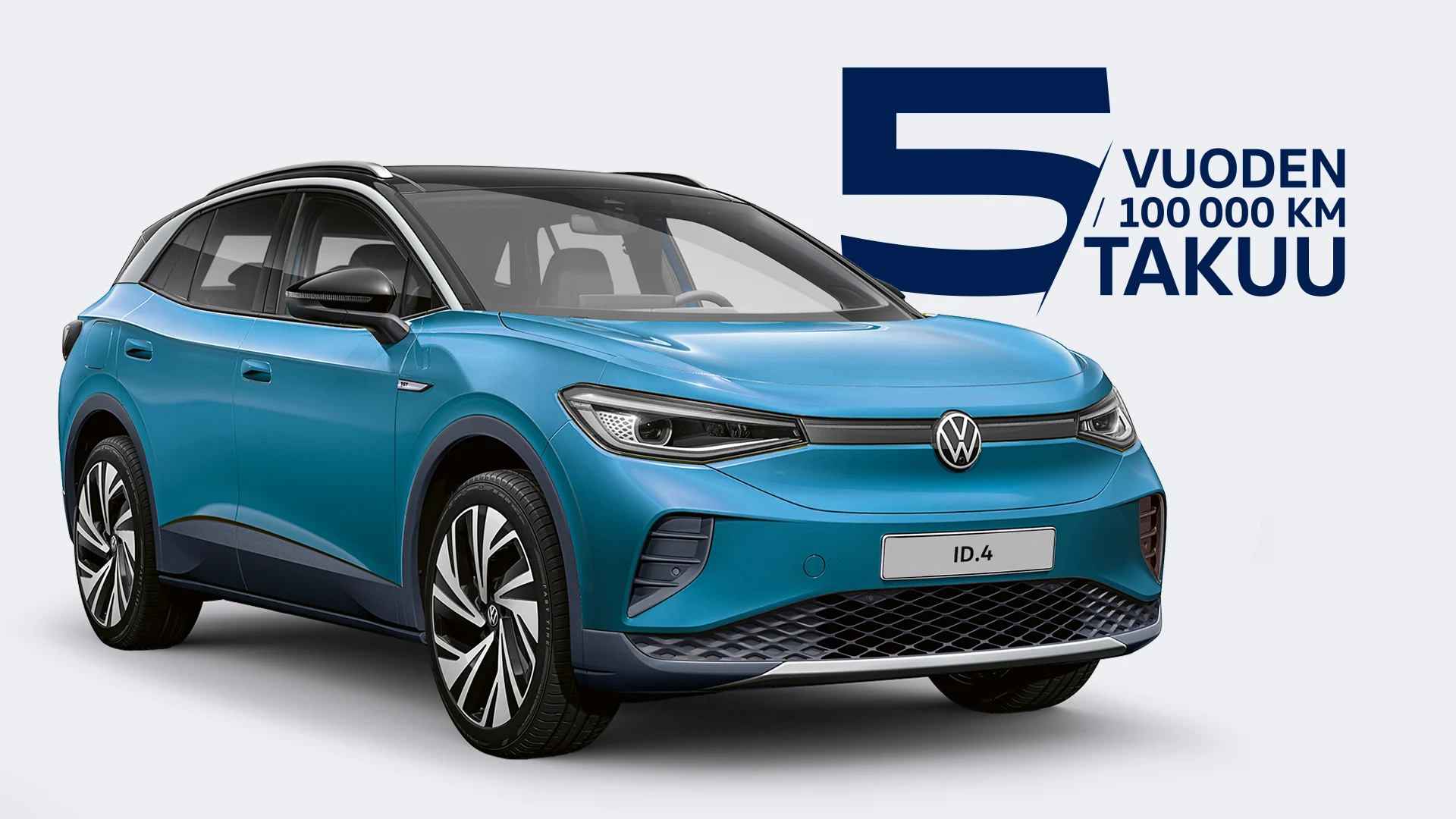 VW talvikampanja nosto ID4 harmaa-tausta