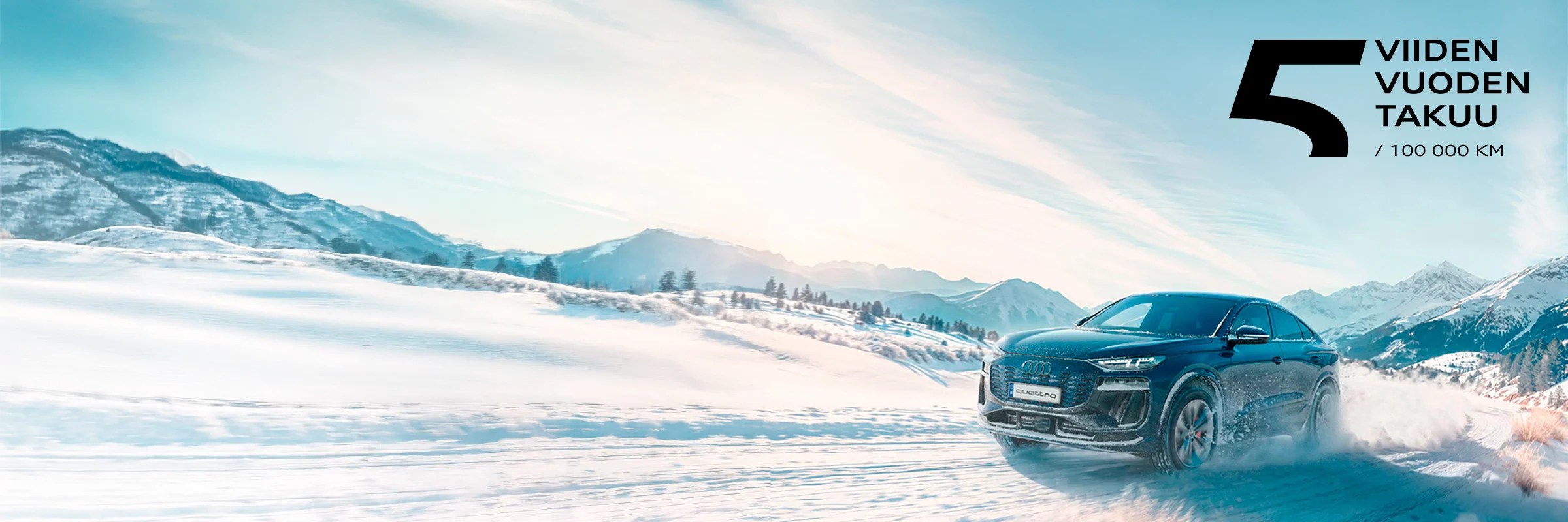 Nyt ulkona  Uudistuneet Audi-quattrot 