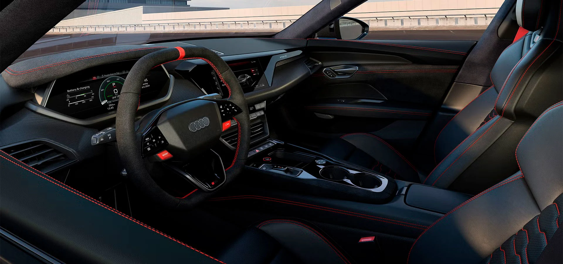 Audi RS e-tron GT sisätilat