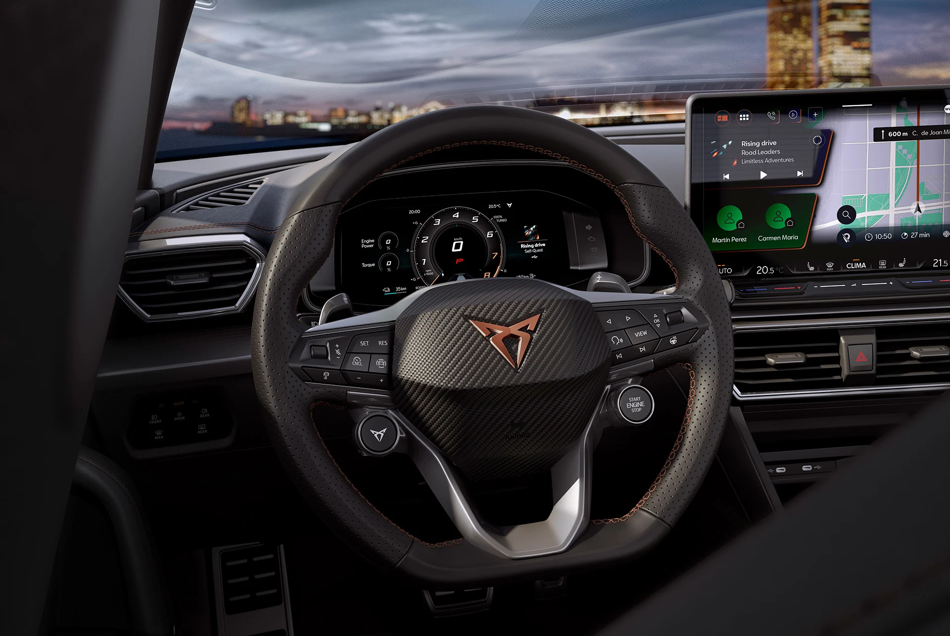 Uusi CUPRA Leon Sportstourer - edistyksellistä liitettävyyttä