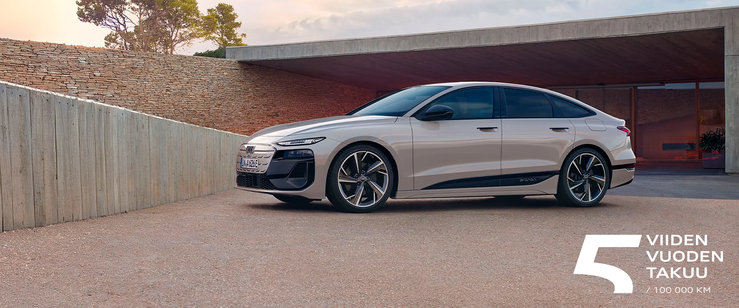 Audi A6 e-tron Sportback  esim. 589 €/kk  