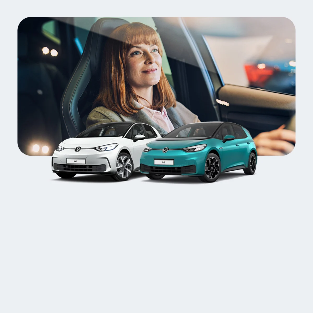 Vähän ajetut ja h uolella valitut. Rajattu erä ID.3-autoja yksityisleasingiin.