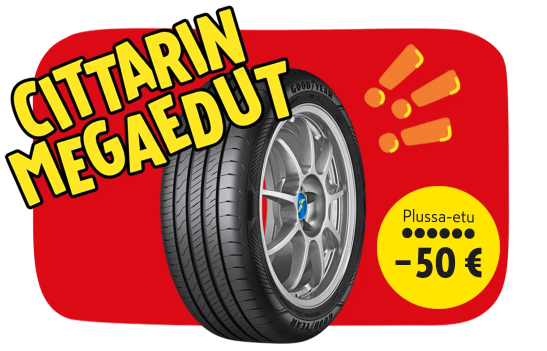 Mammutti rengasnosto Goodyear EfficientGrip 2026
