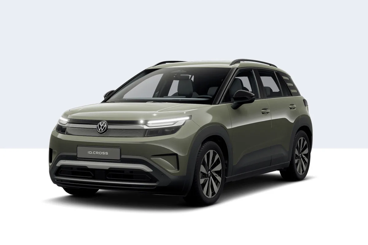 Nori vihreä Volkswagen ID. Cross