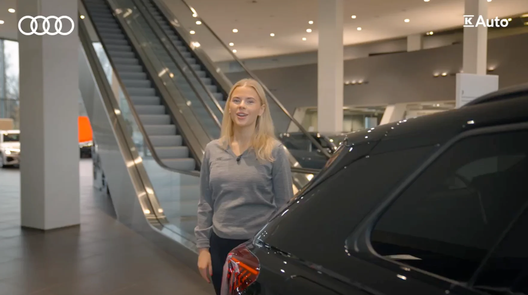 Audi Q4 e-tron videoesittelyn taustakuva