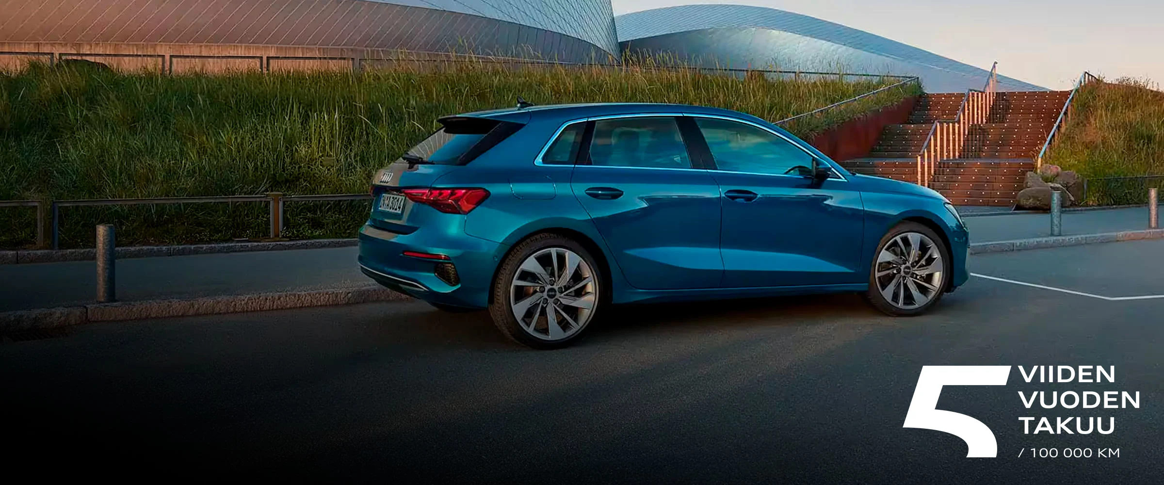 Audi A3 Sportback TFSI e Erä nopean toimituksen malleja esim. 429 €/kk  