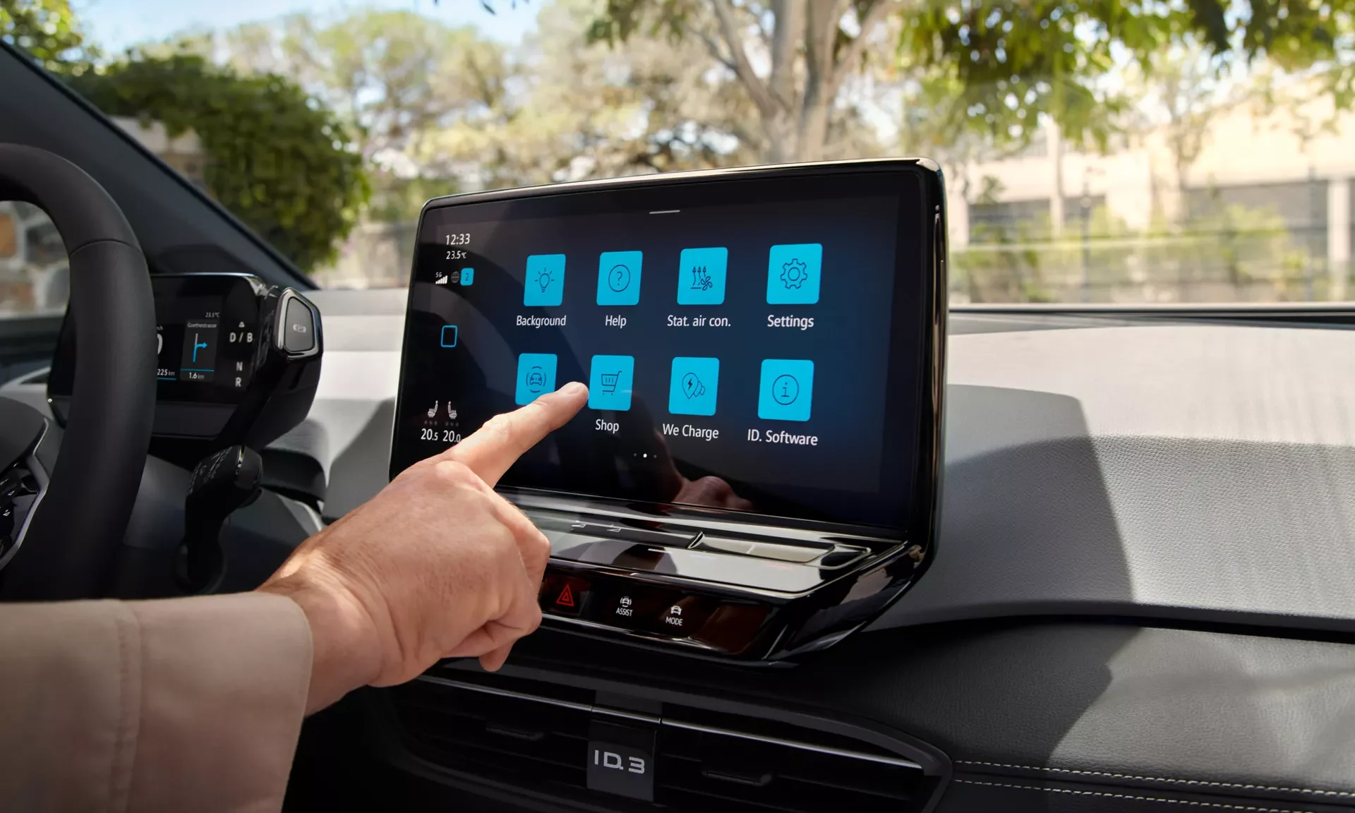 Uusi ID3 - infotainment-display