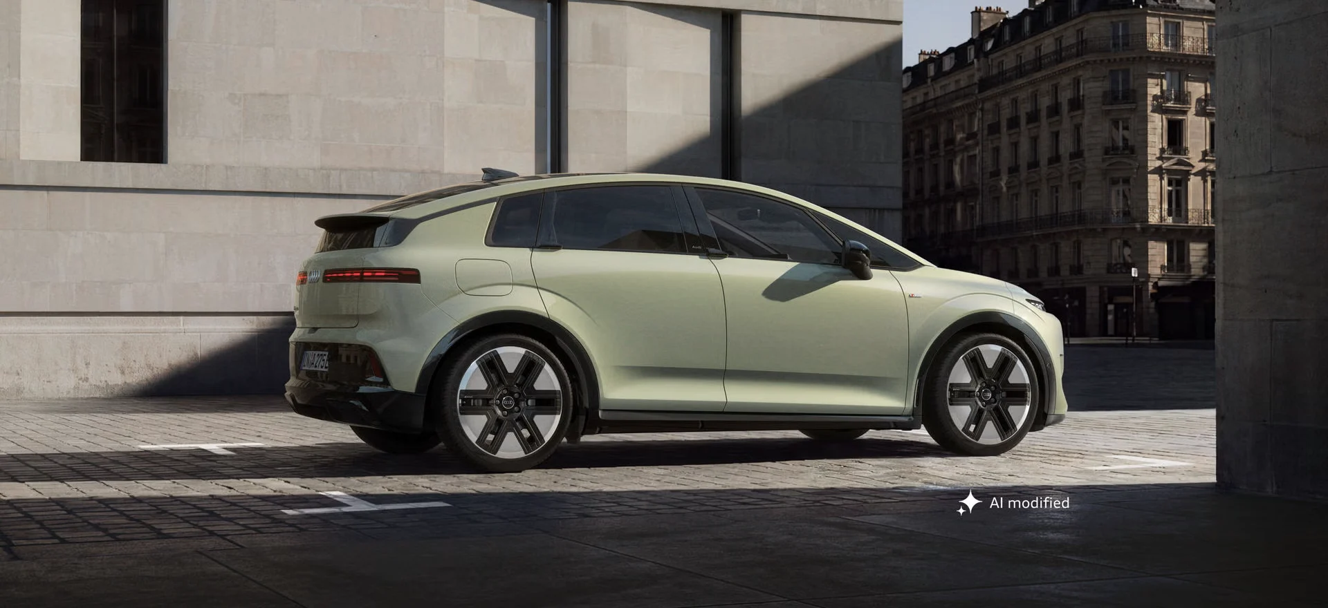 Uusi Audi A2 e-tron.