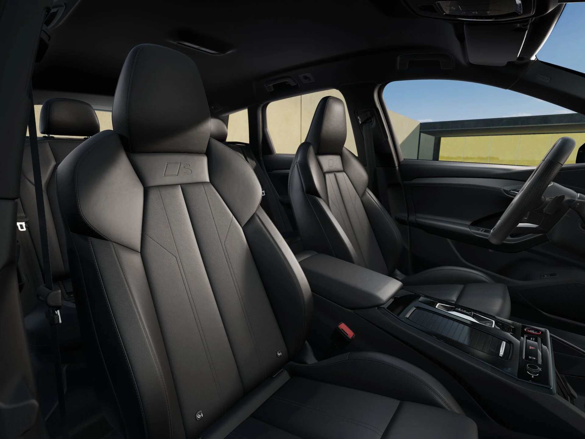 Audi SQ6 e-tron sisältä