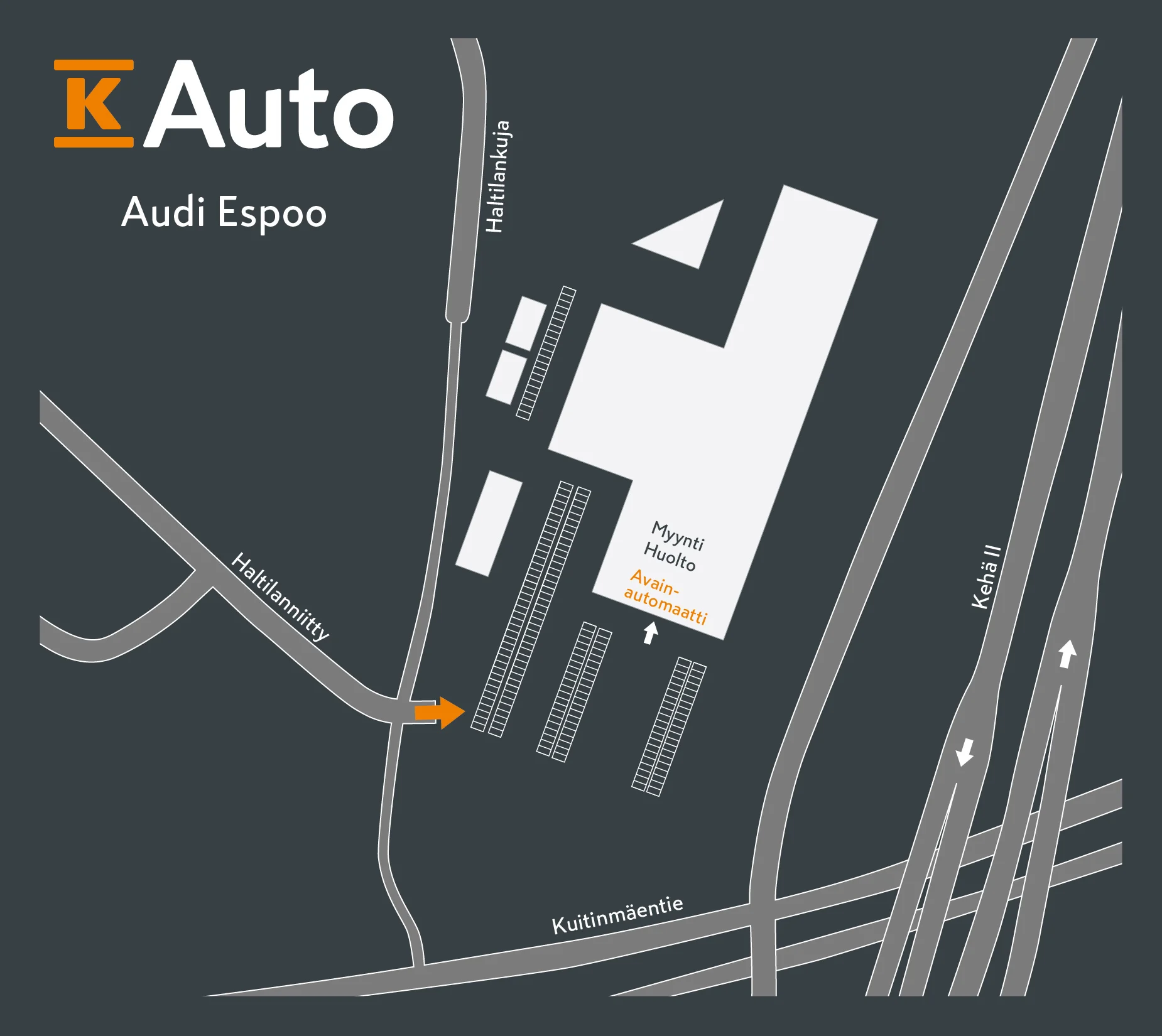 Avainautomaatti Espoo / Audi