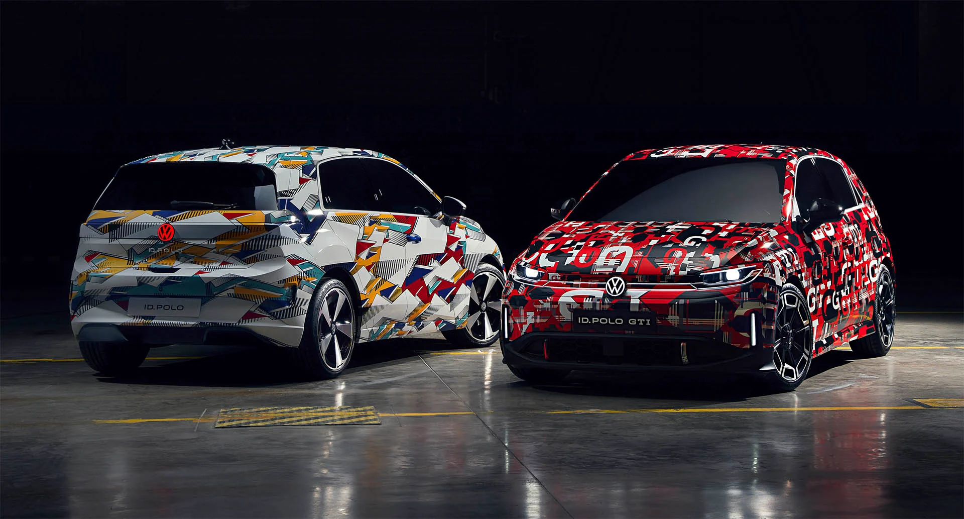 Volkswagen ID. Polo ja ID. Polo GTI vierekkäin