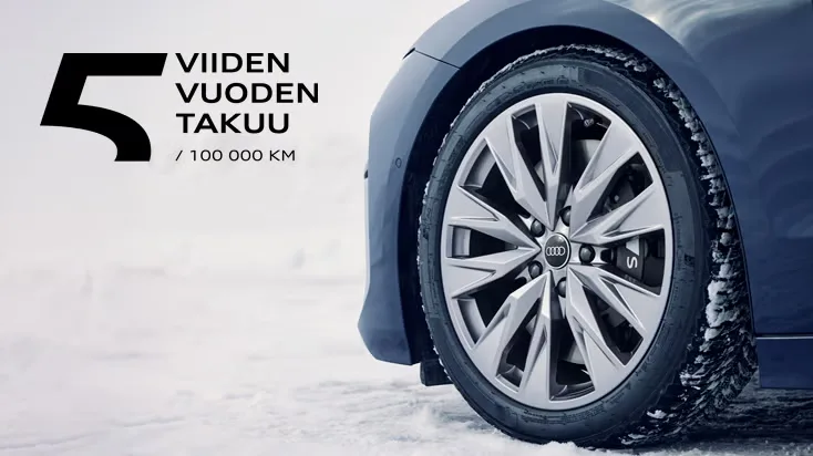 Audi quattro - viiden vuoden takuu