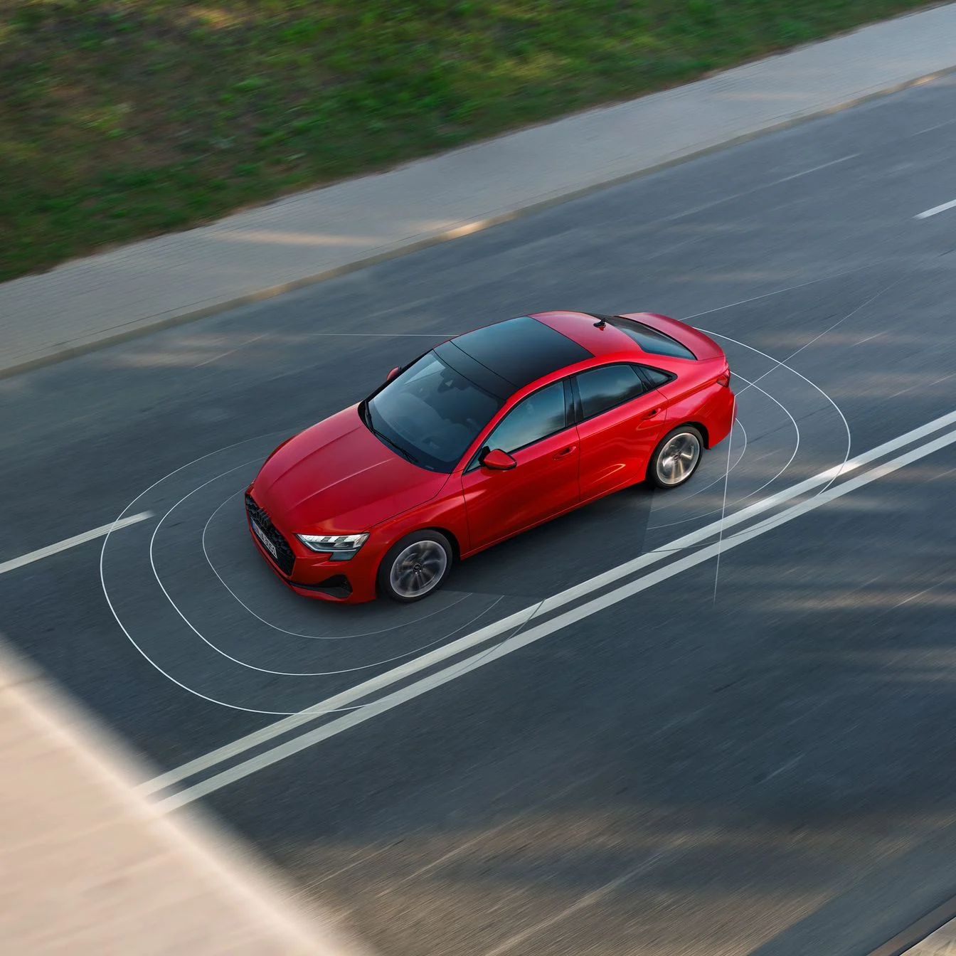 Uusi Audi A3 sedan järjestelmät