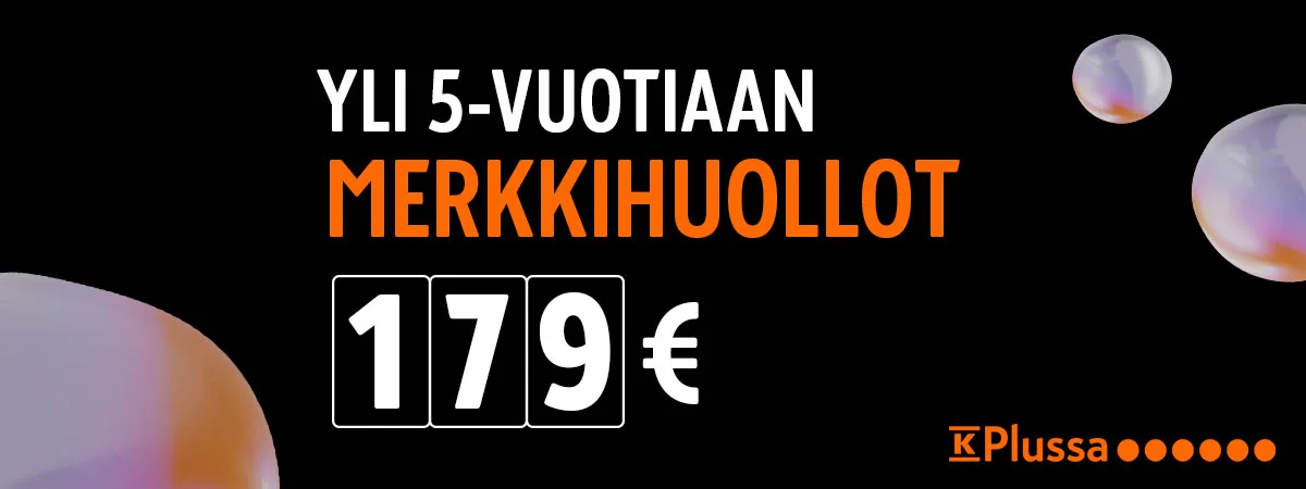 Merkkihuolto Black Week etu