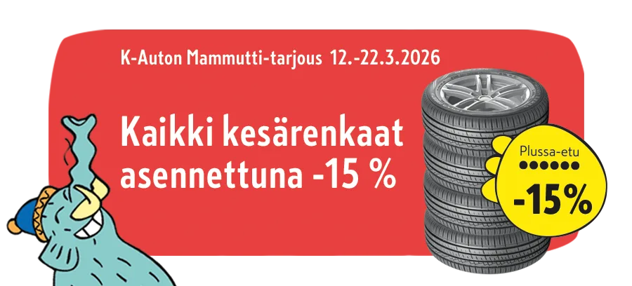 Mammutti renkaat 2026