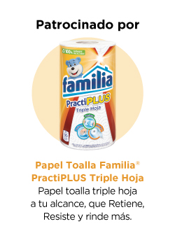 Papel Toalla PractiPLUS Triple Hoja - Familia®