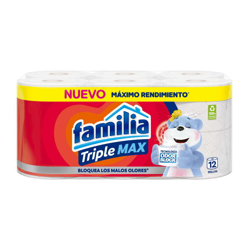 Papel Higiénico TripleMAX - Familia®