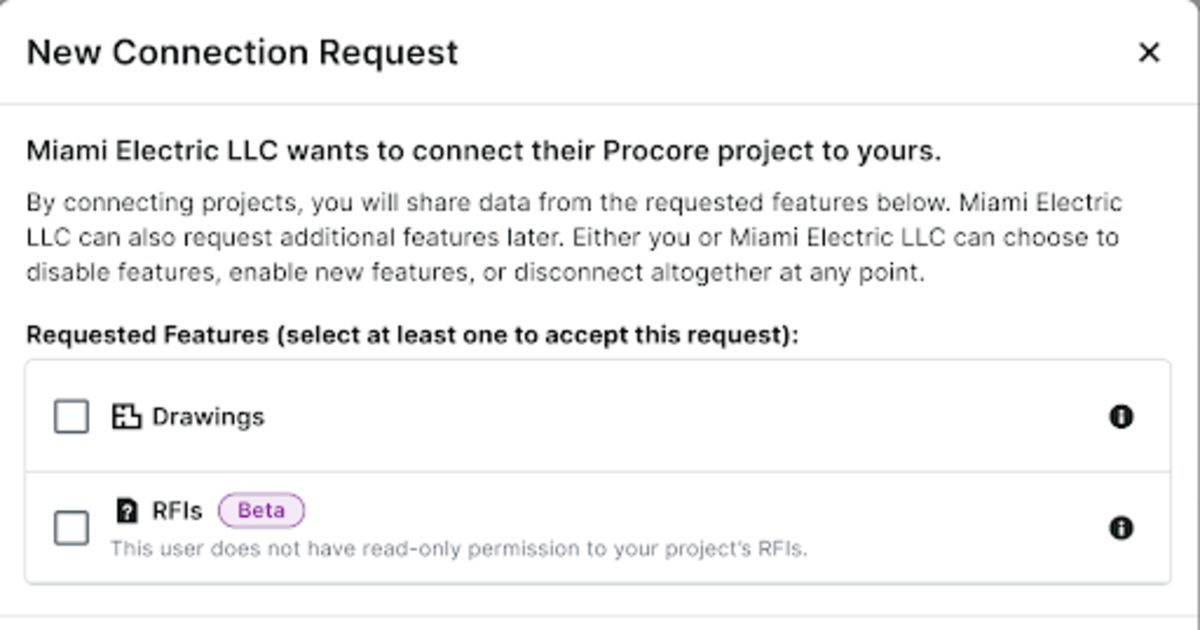 Effortless Data Retention with Connected RFI | Procore