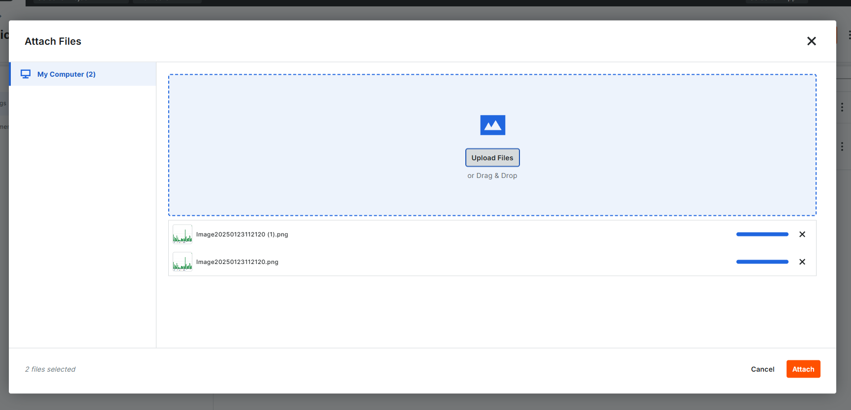 Unified File Uploader - estimating