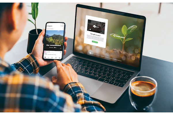 Treedom Website Enterprise-Business Digital-E-Card-Services EN