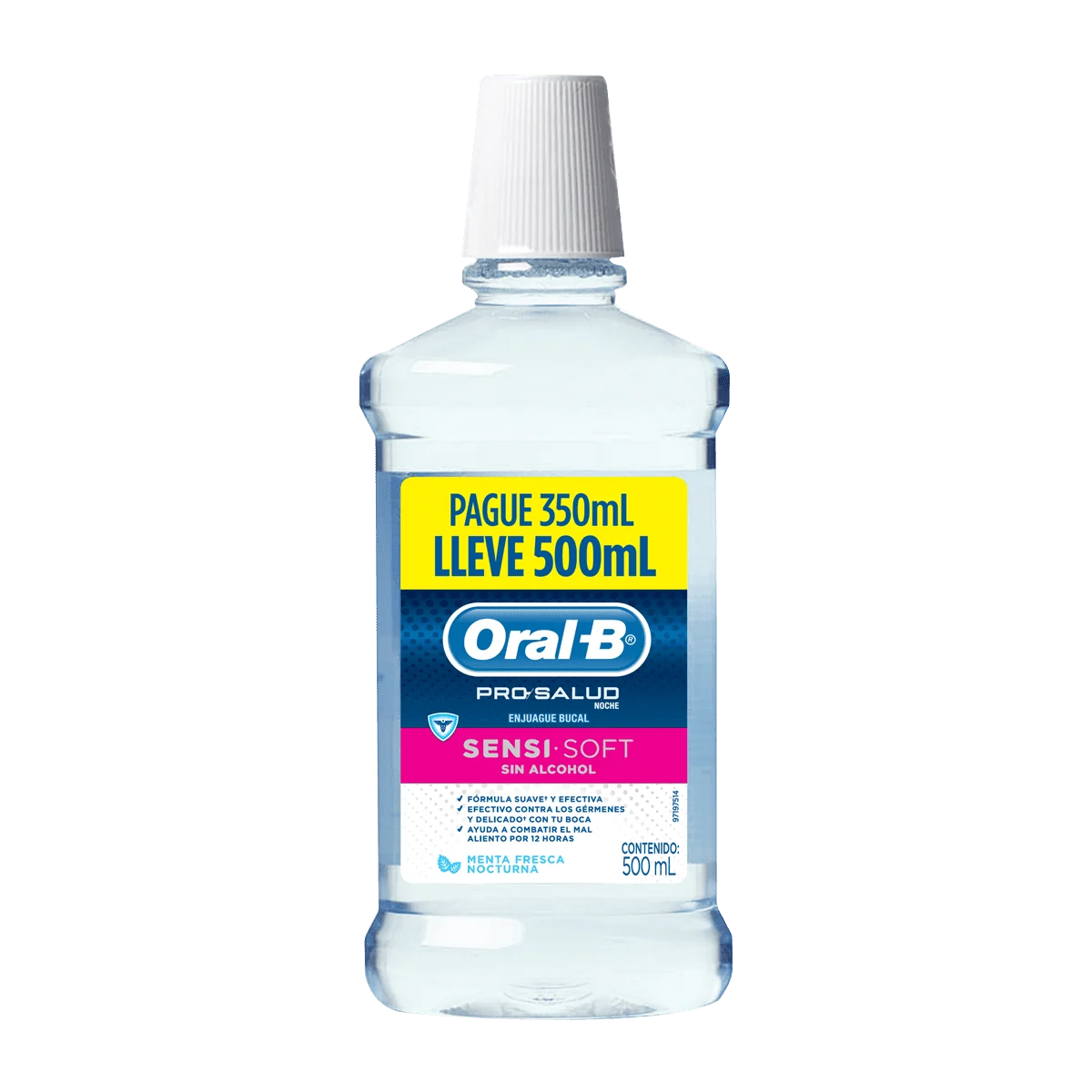 Enjuague Bucal Oral-B Pro-Salud SensiSoft 