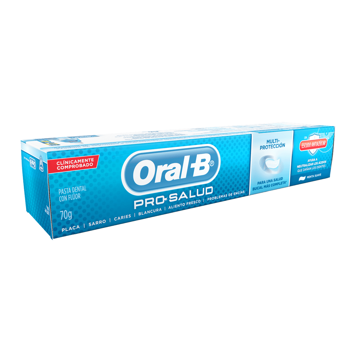 Pasta Dental Oral-B Pro-Salud Con Escudo Antiazucar 