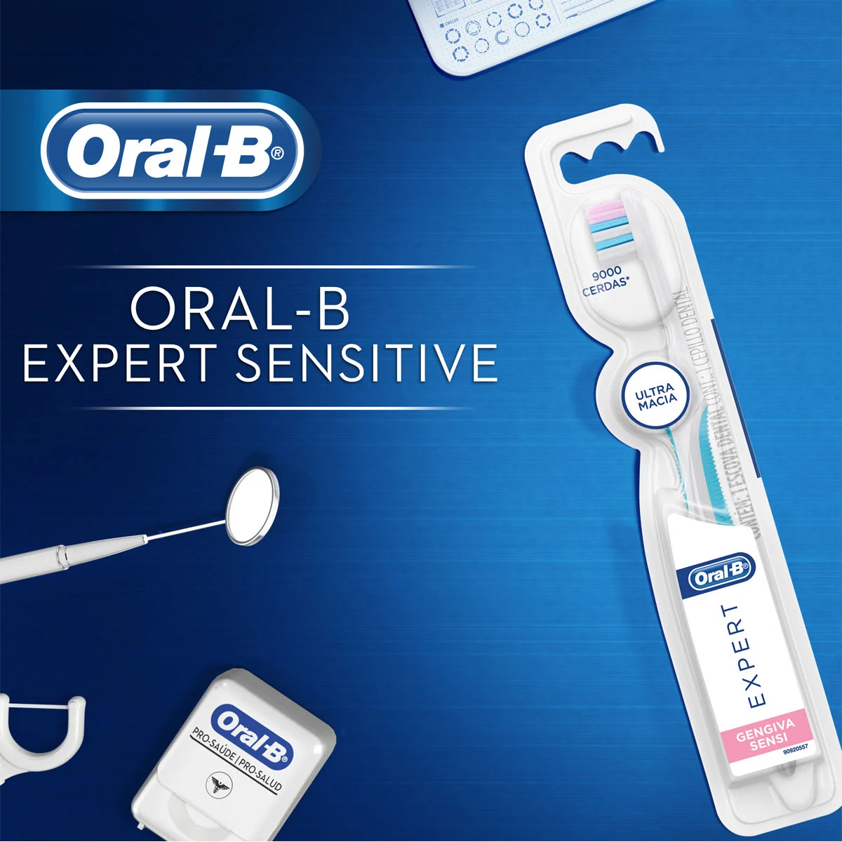 Cepillo Dental Oral-B Sensi-Soft Ultra suave (2 uds)