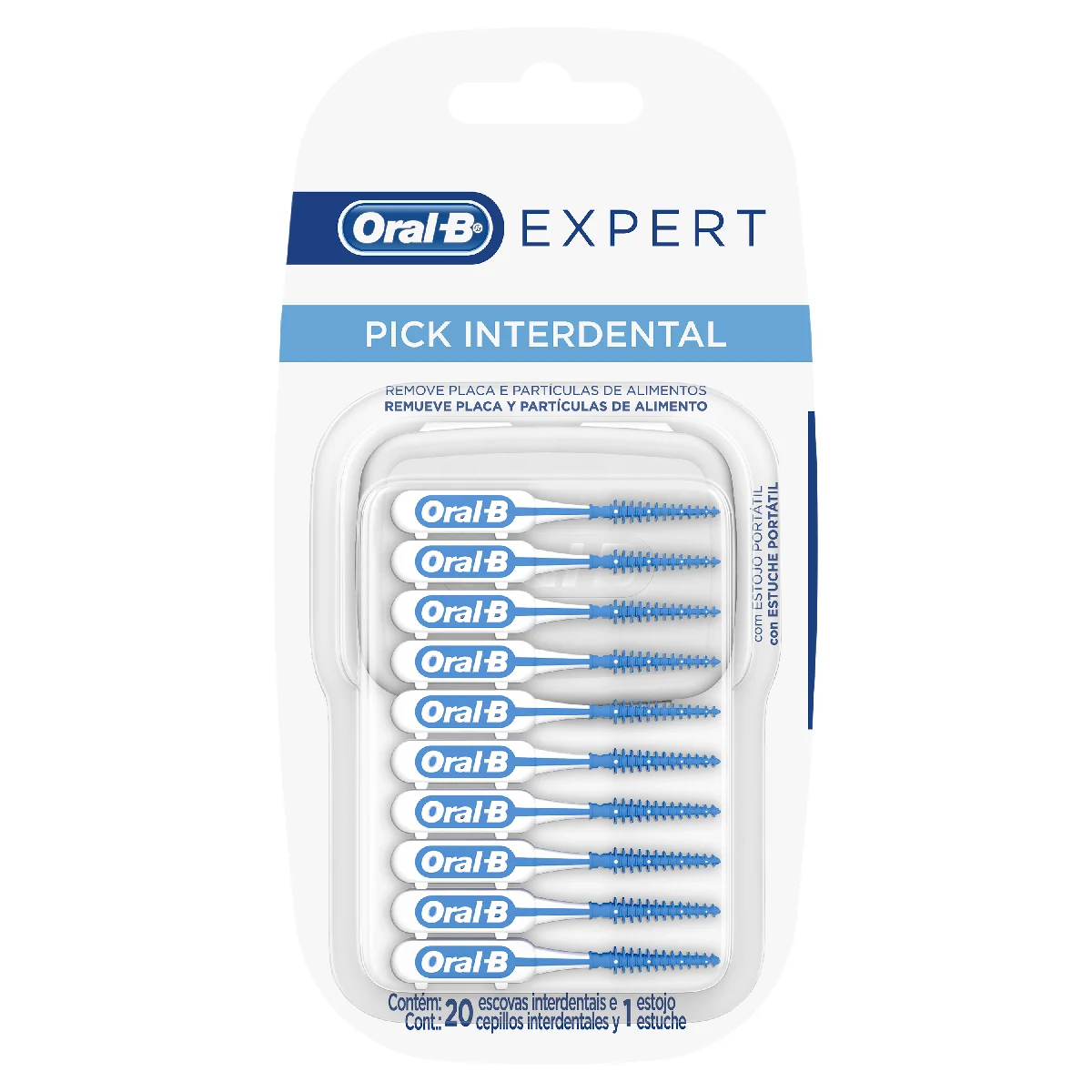 Oral-B Expert Pick Interdental 20 Unidades + Estuche 