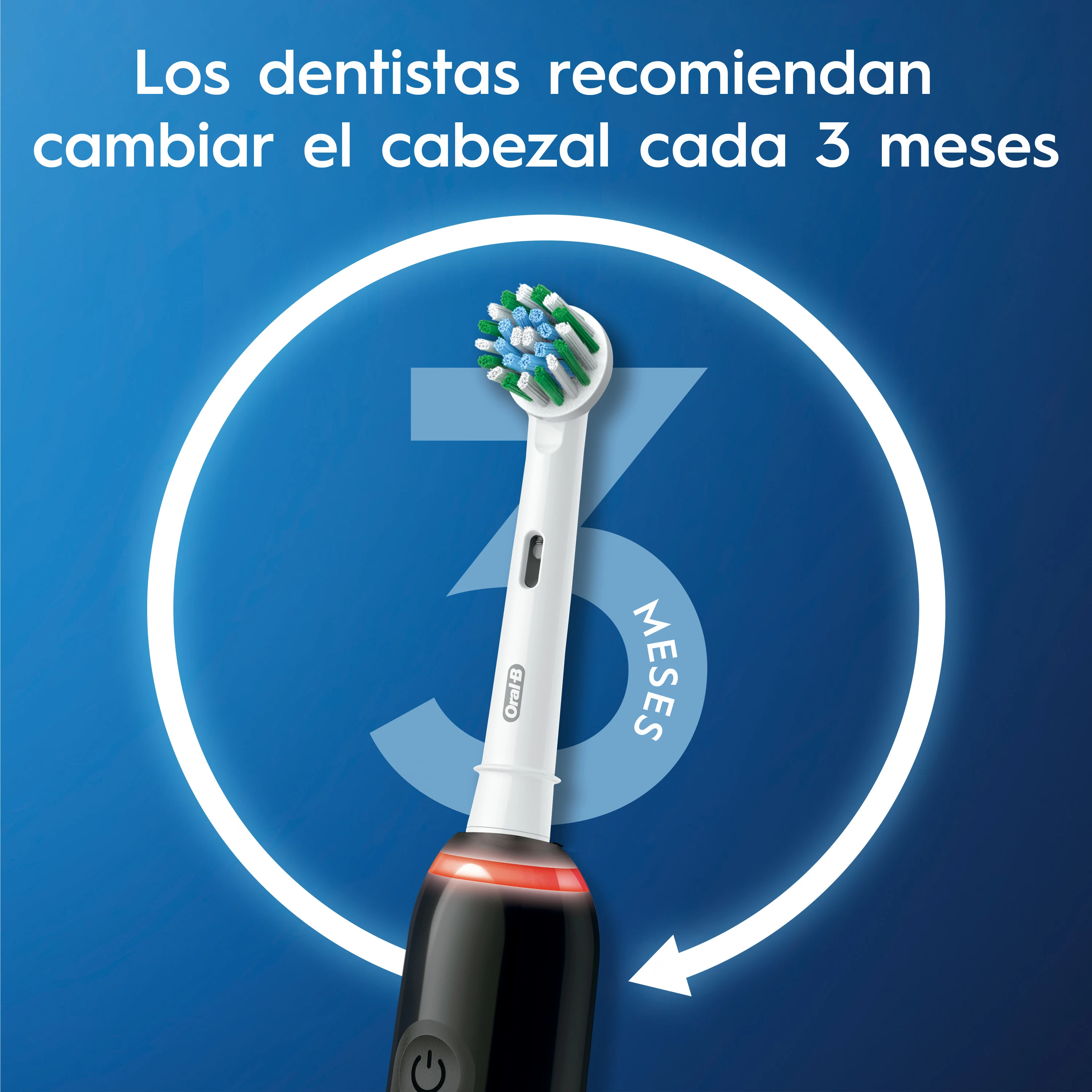 Cepillo Eléctrico Oral B. Oral B Limpieza y Protección Profesional 3.