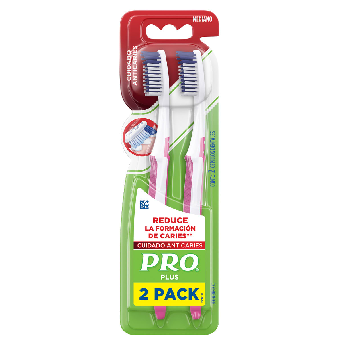Cepillo de dientes PRO Plus Anticaries 