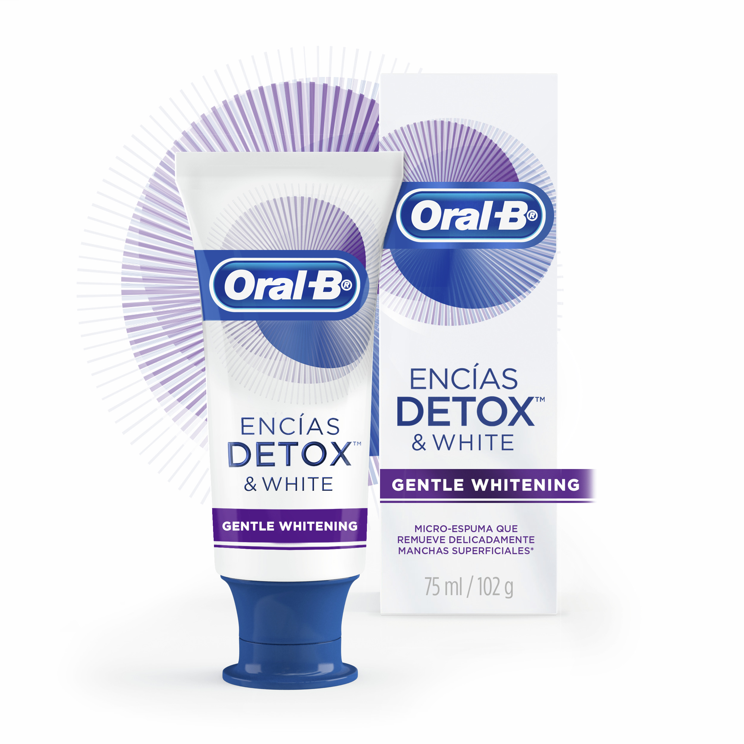 Encías Detox Gentle Whitening pasta dental 102 g (75 ml) 