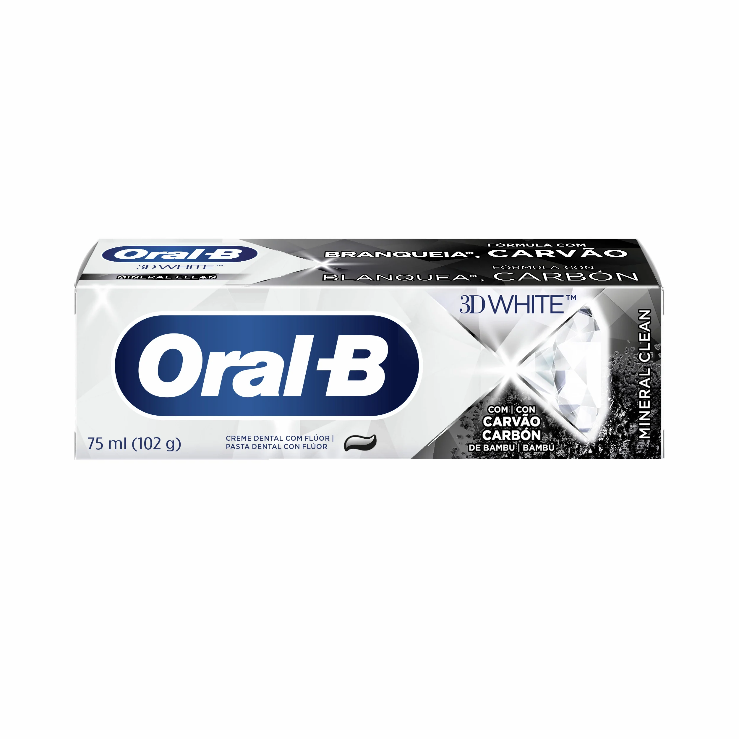 Pasta Dental Oral-B 3D White Mineral Clean 