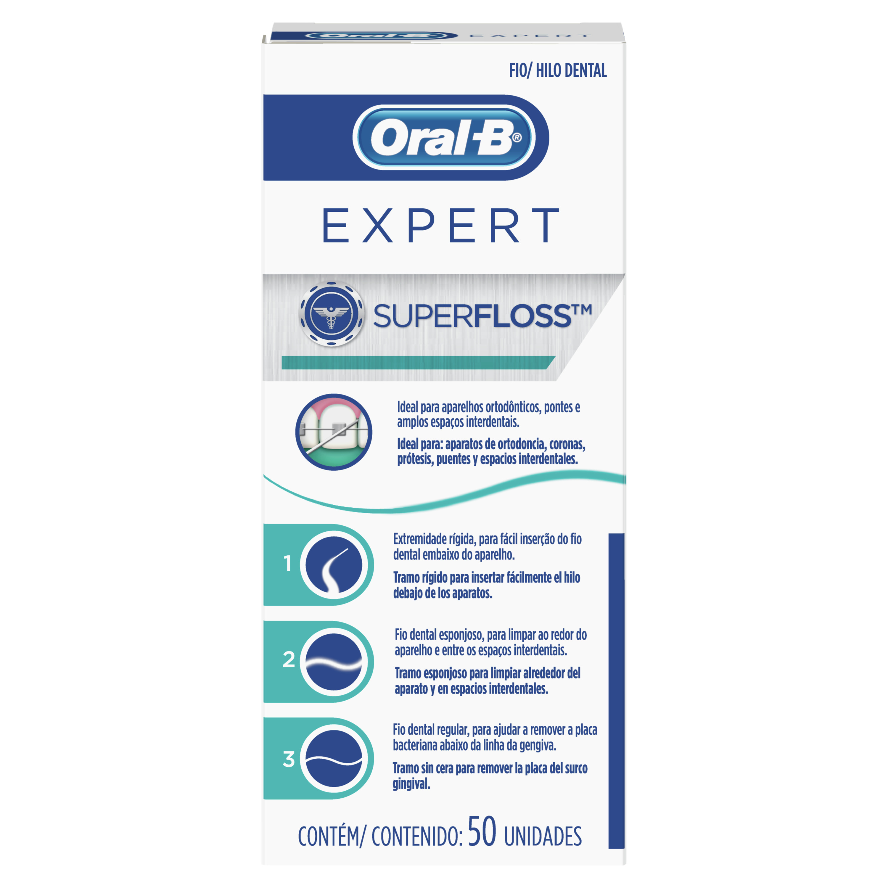 ORAL-B Superfloss 2 x 50 hilos - Farmacia de Casa