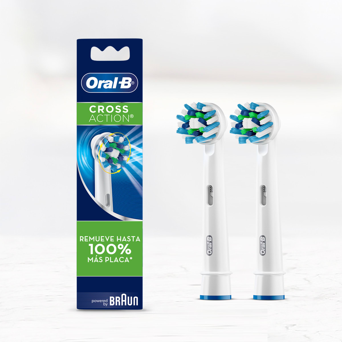 Cepillo de dientes Oral-B Crossaction Reemplazo Cabezas-Paquete de 10 