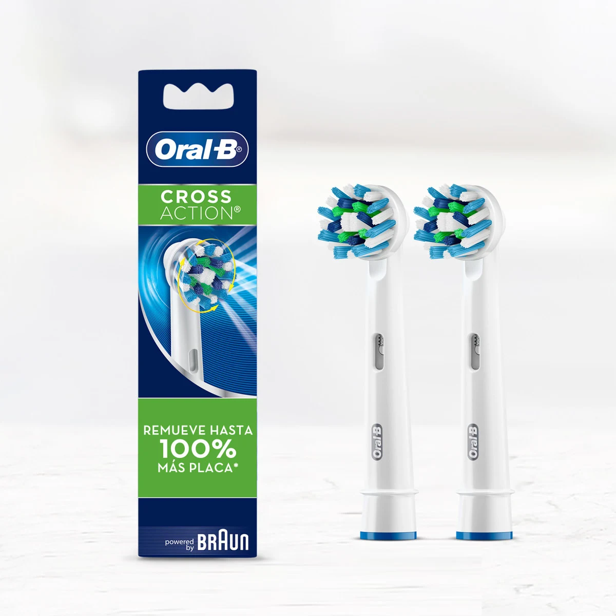 Oral-B Recambio de cabezales de cepillo de dientes eléctrico de carbón, 3  unidades