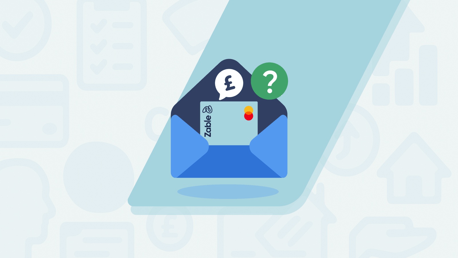 Depiction of credit card offer with unknown credit limit 