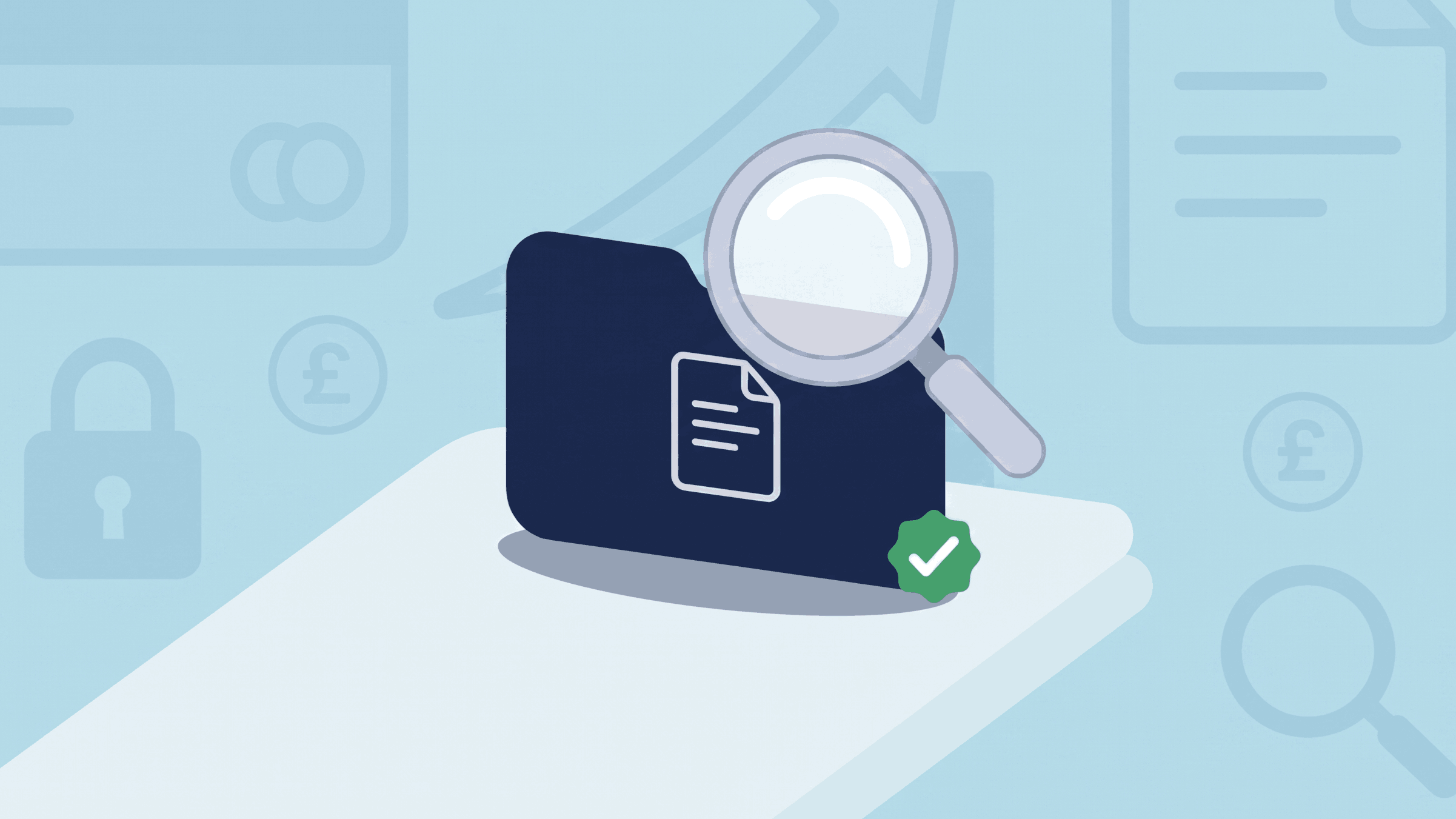 Depiction of soft and hard credit search