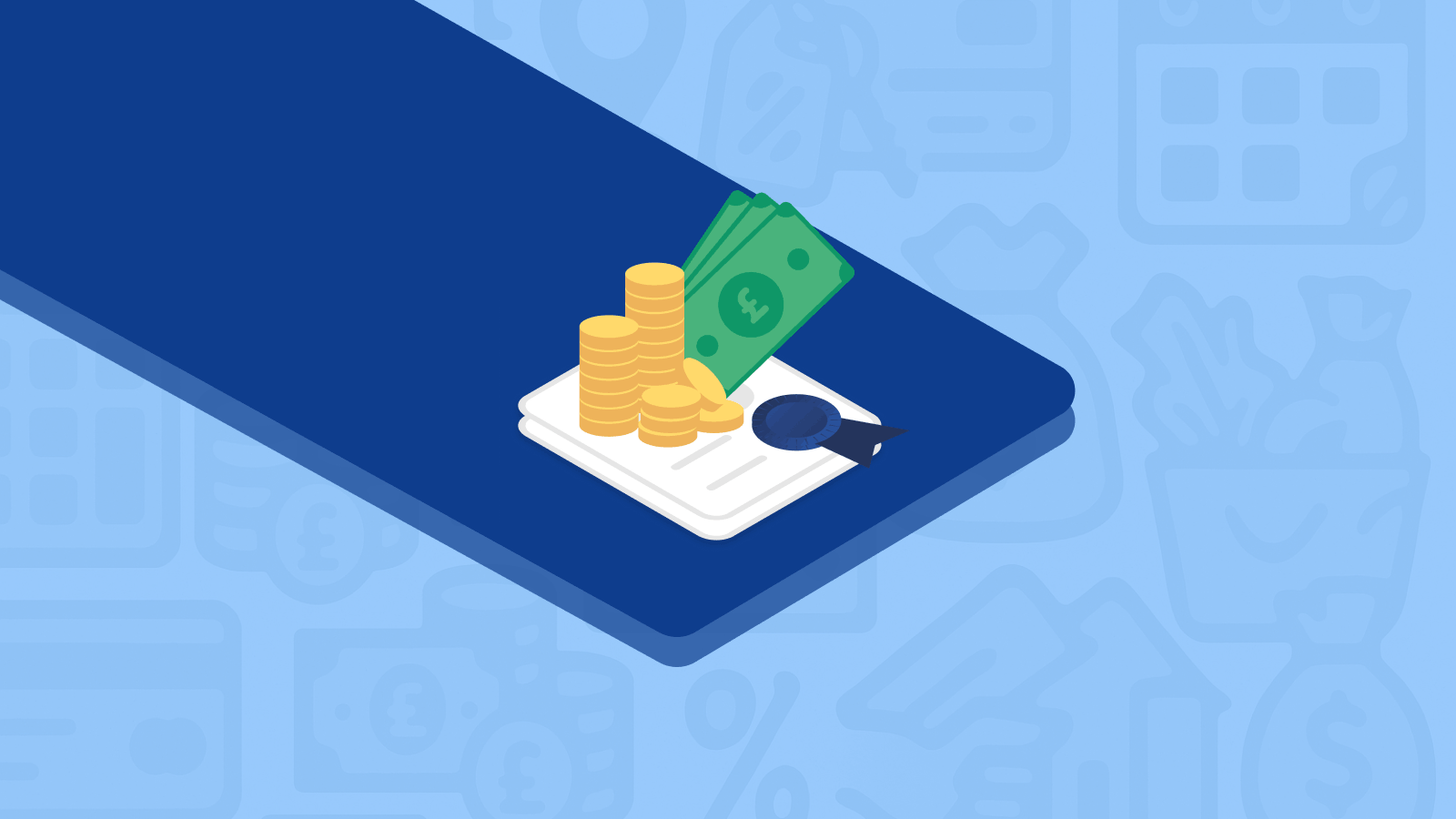 Money on top of loan contract