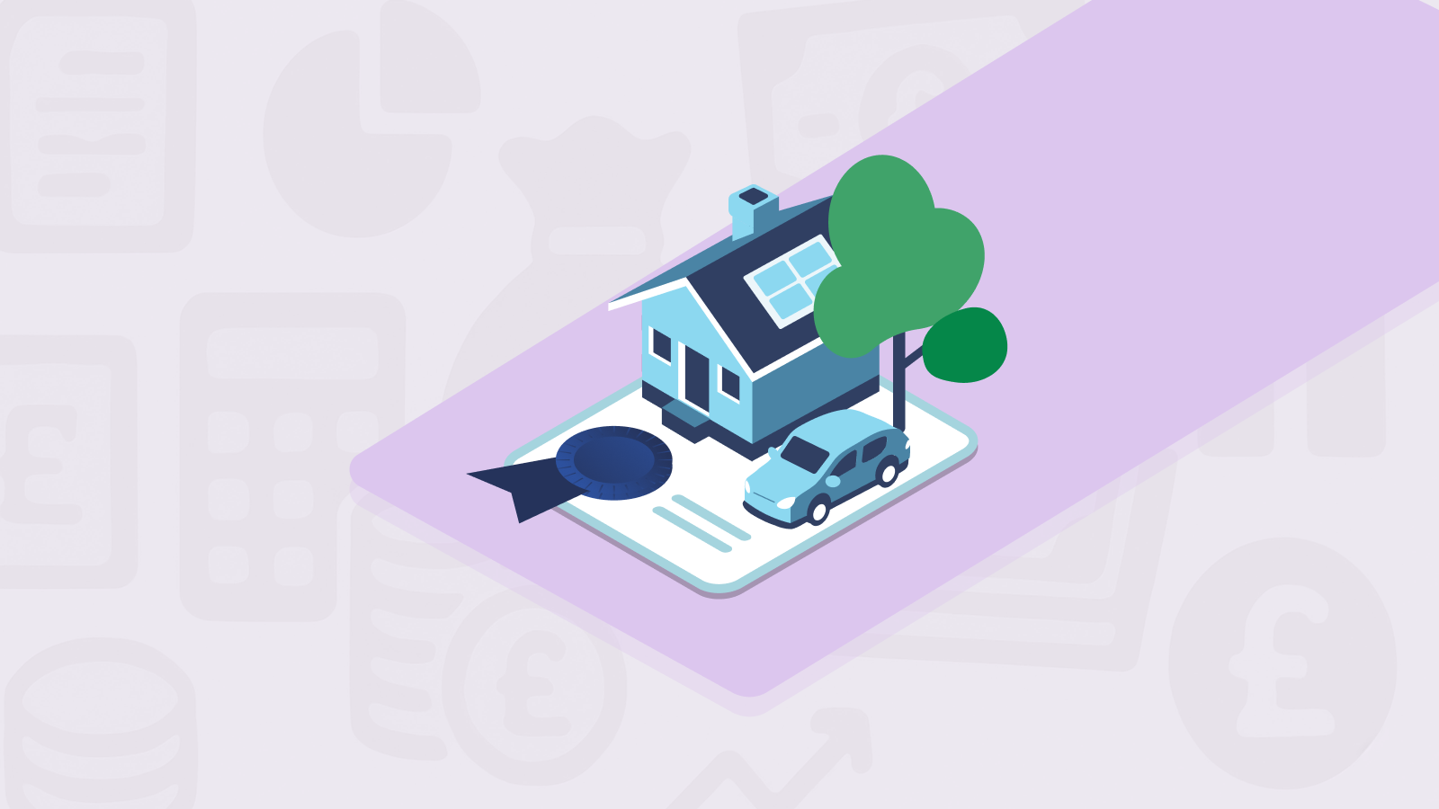 Depiction of a secured loan 