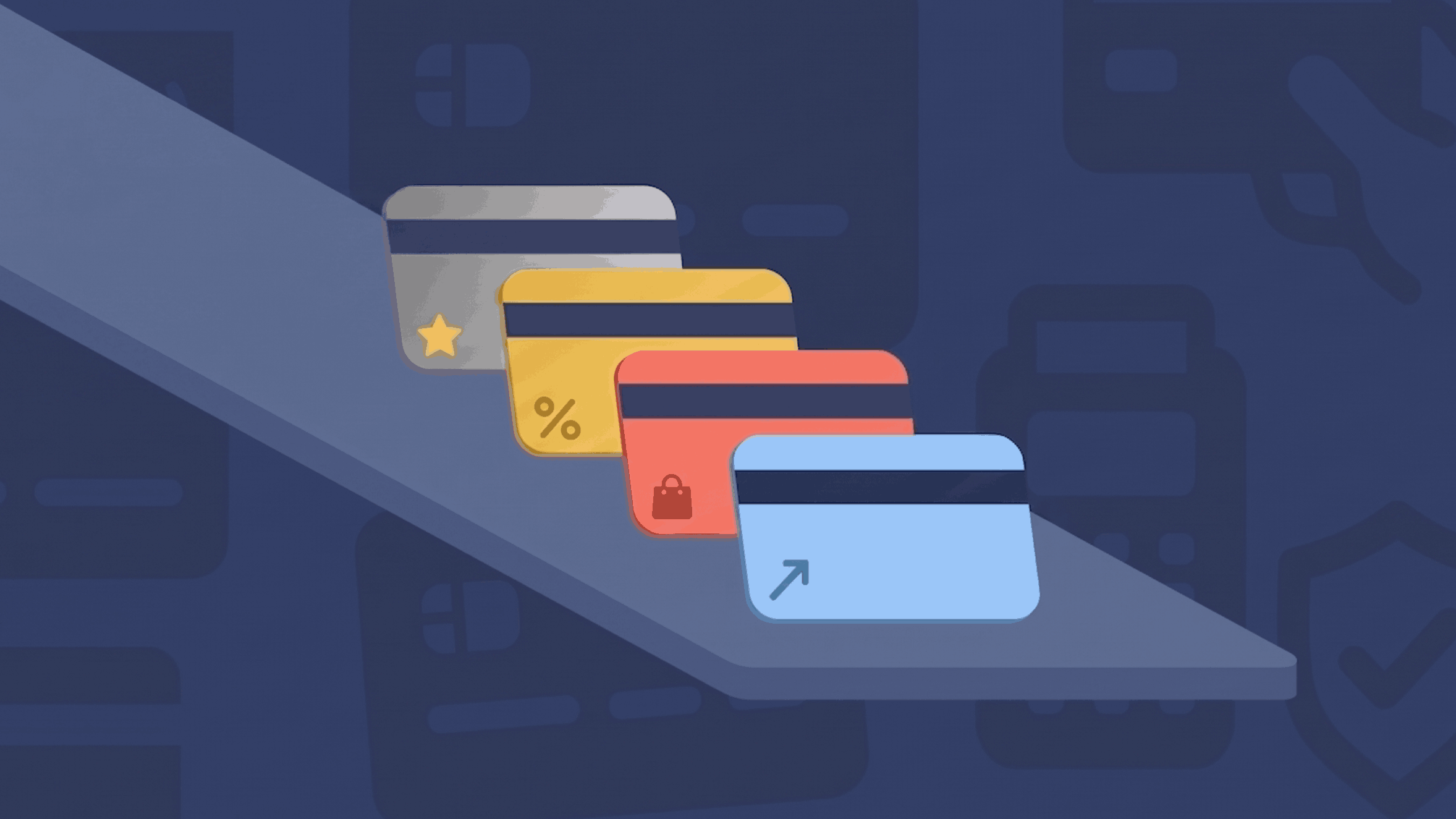 Different types of credit cards