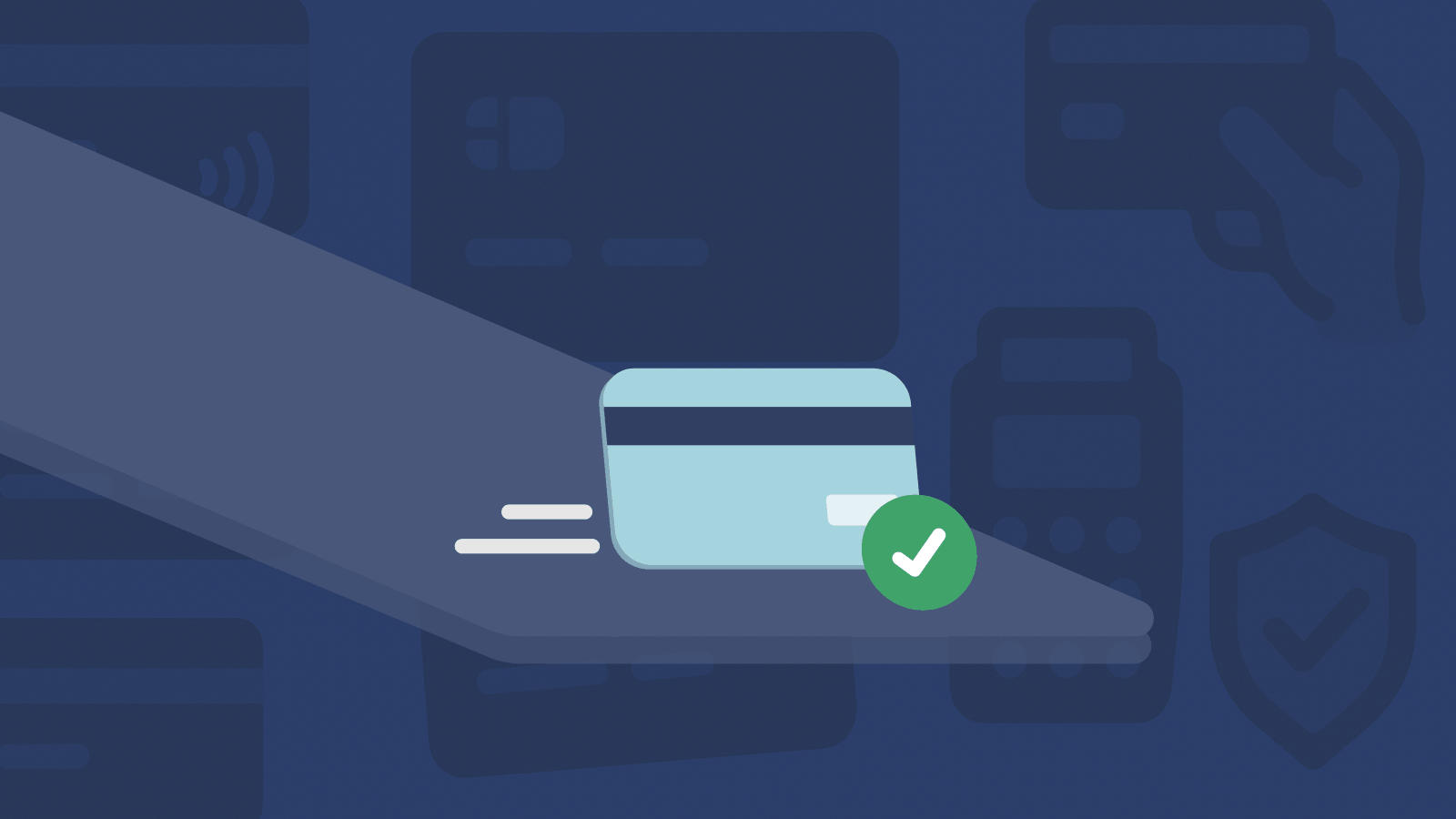 A pre-approved credit card